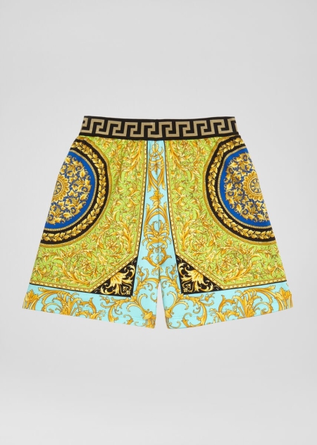 Versace Le Pop Classique Print Shorts Pojke - 407892QOI